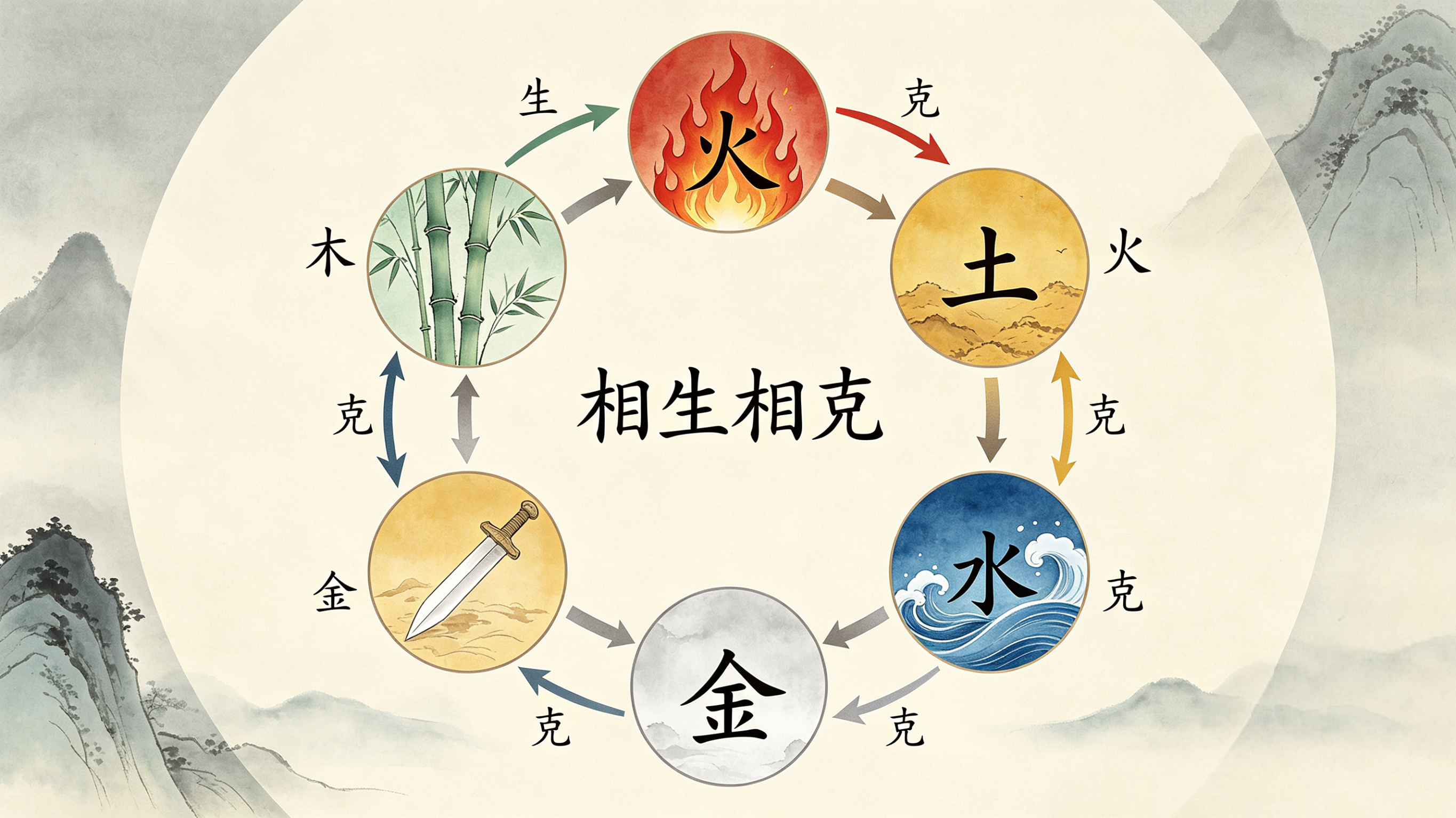 文化溯源｜相生相克：五行世界的“朋友圈”和“黑名单”