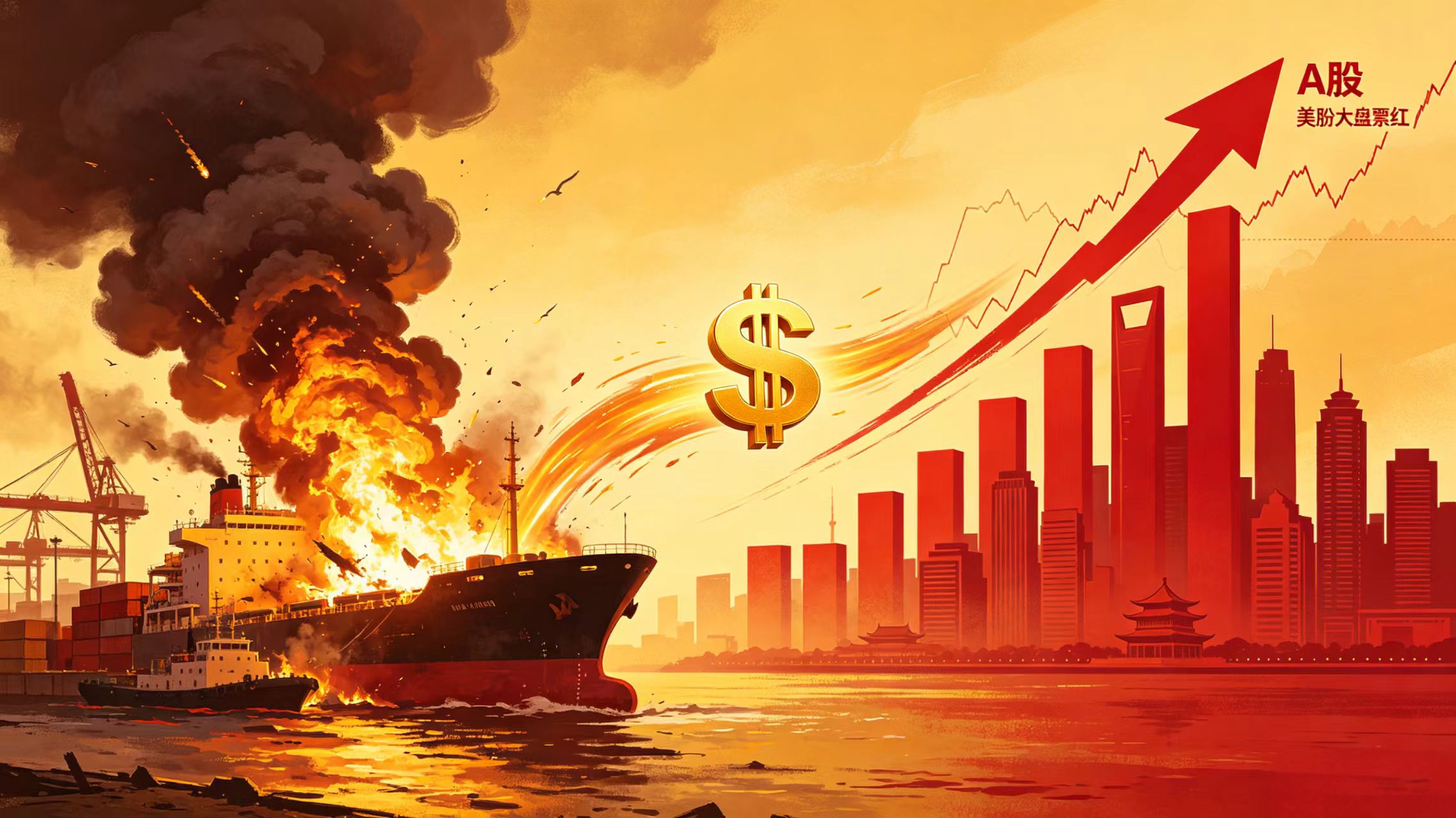 美伊又打起来了！最乱的时候，谁在悄悄“收割”全世界？