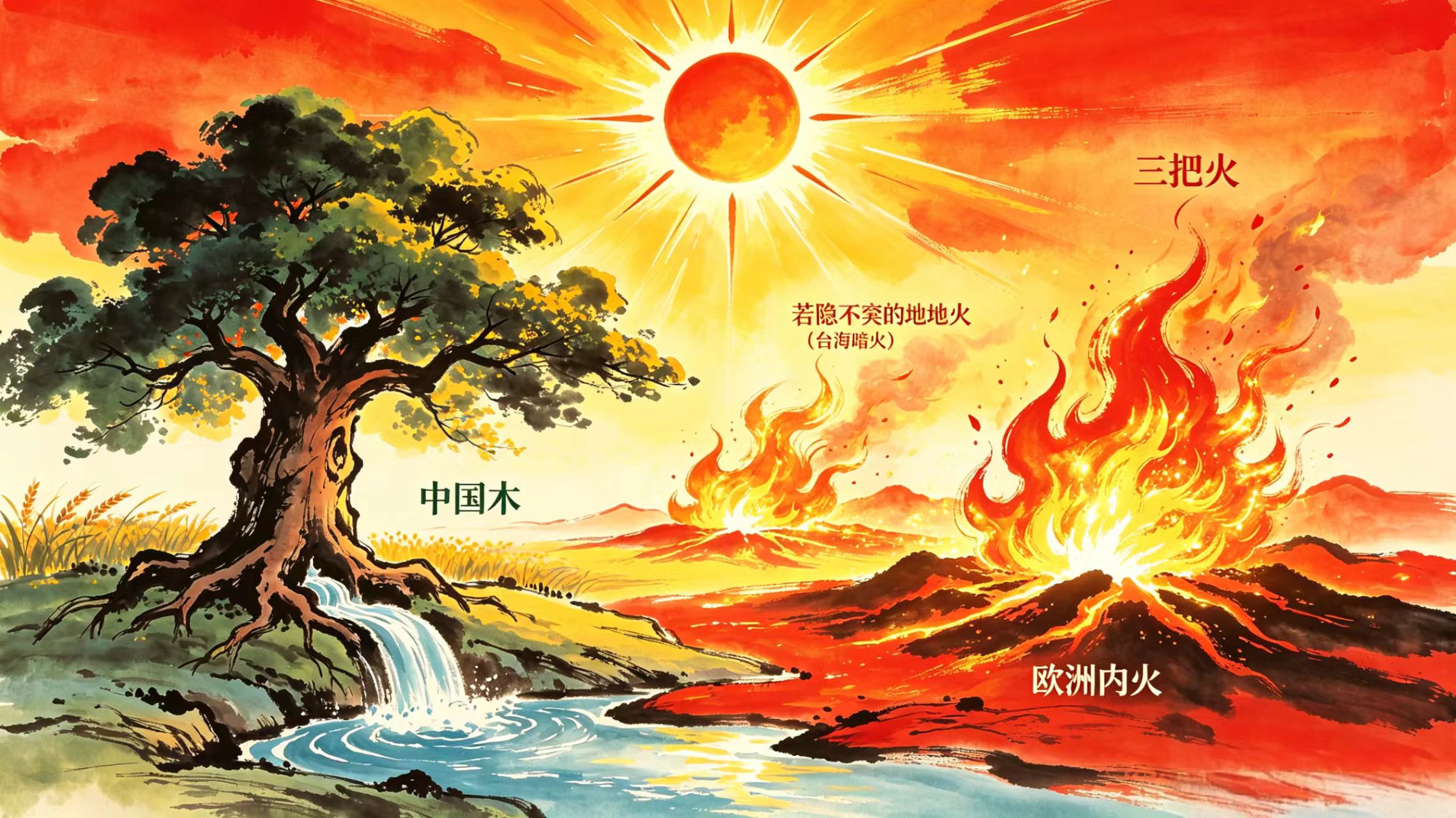 芒种入午月，午火躁动：从五行视角看当下全球三重动荡气机