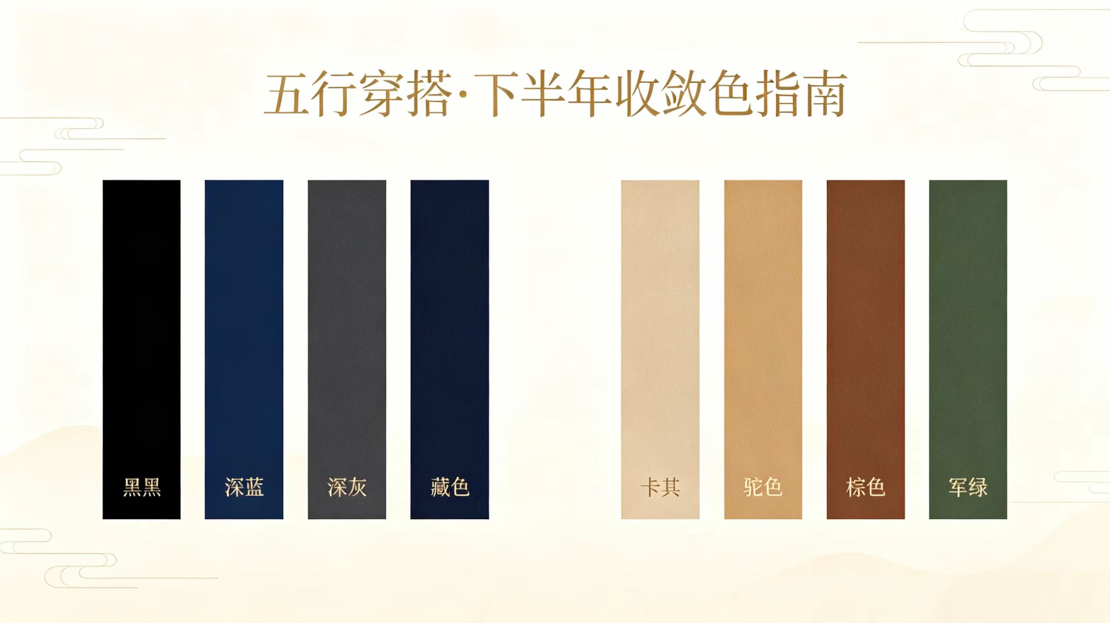 下半年，衣柜里该收的收，该换的换