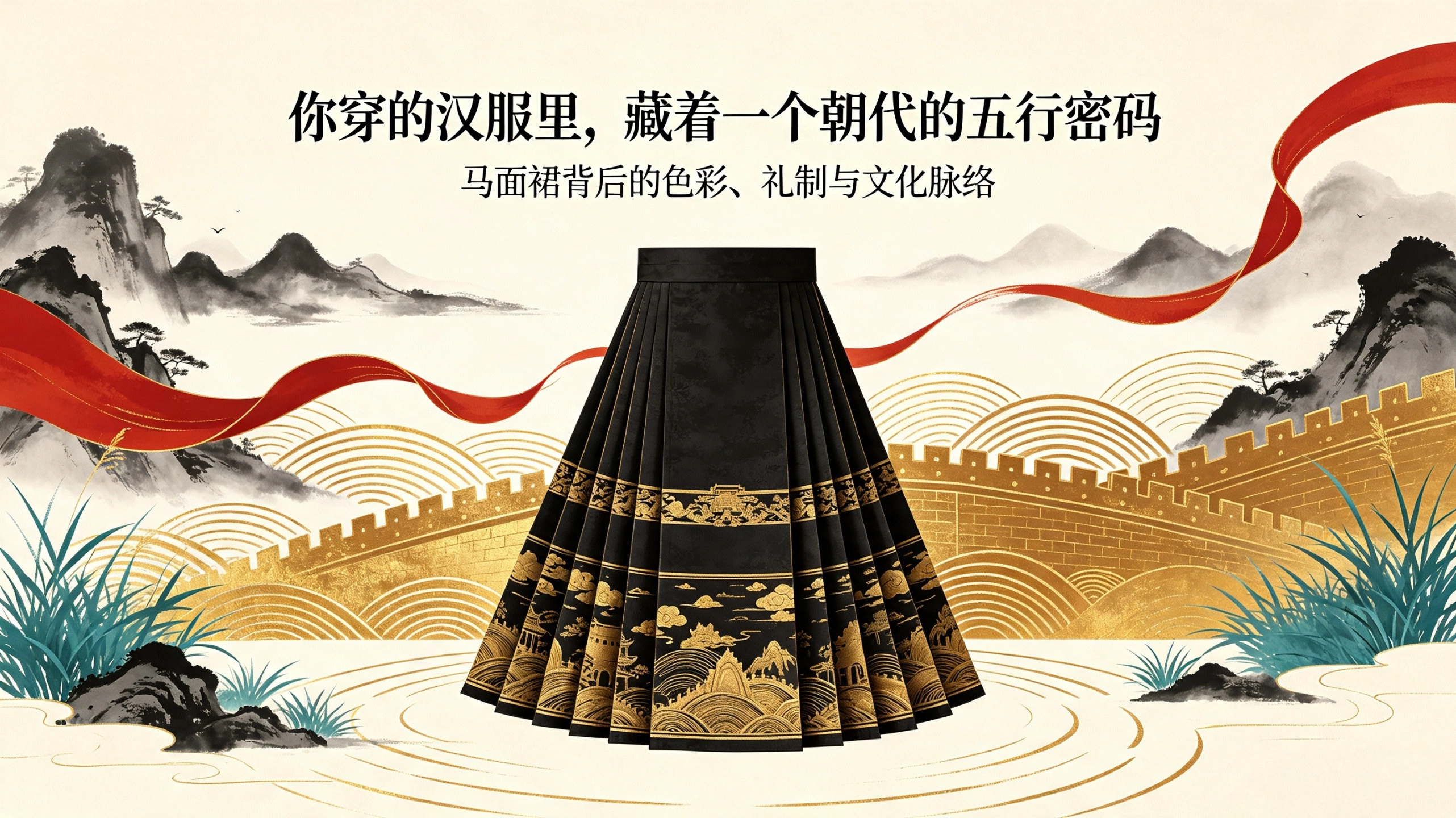 你穿的汉服里，藏着一个朝代的 “五行密码”